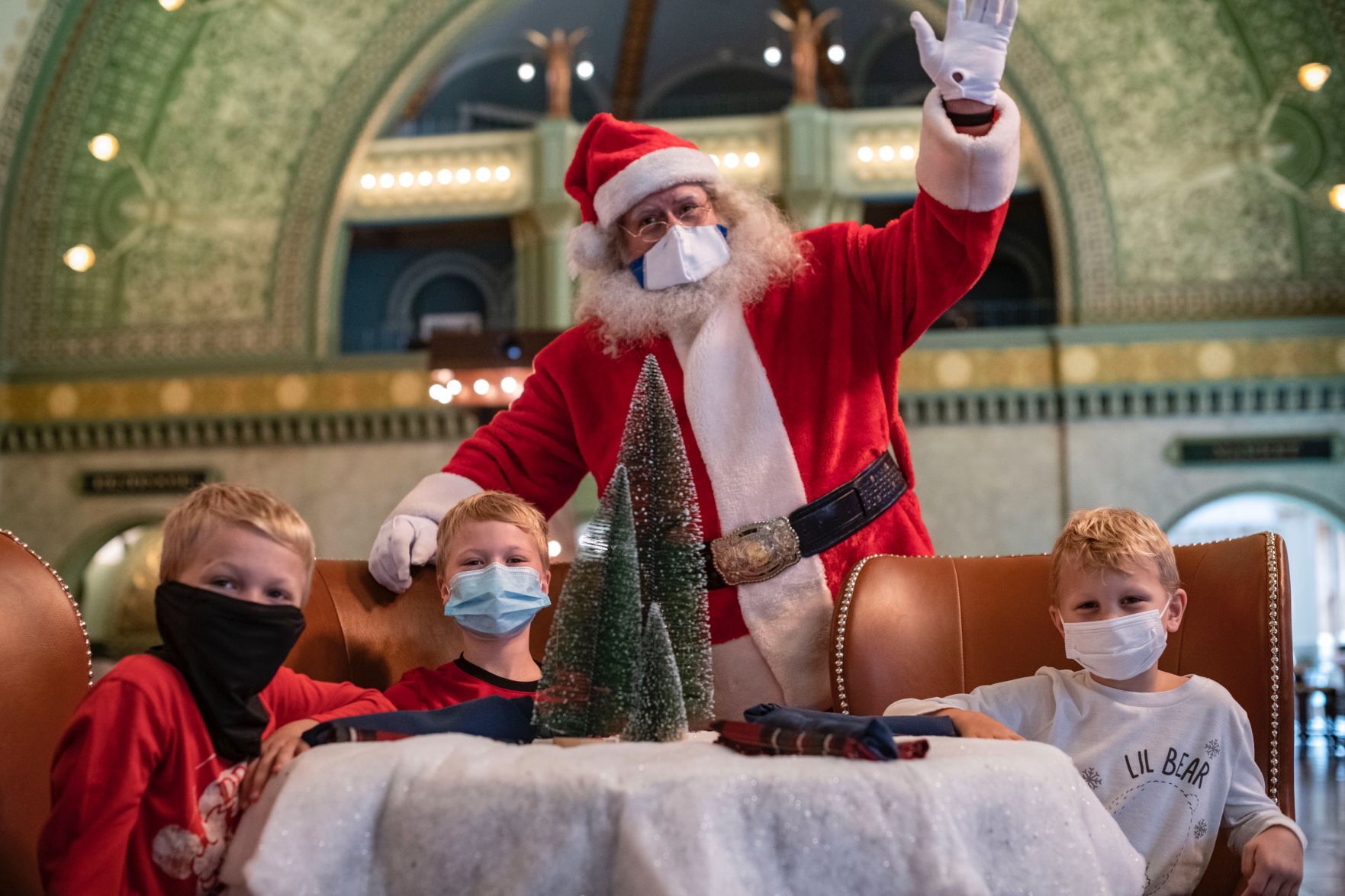 Pancakes with Santa at Union Station